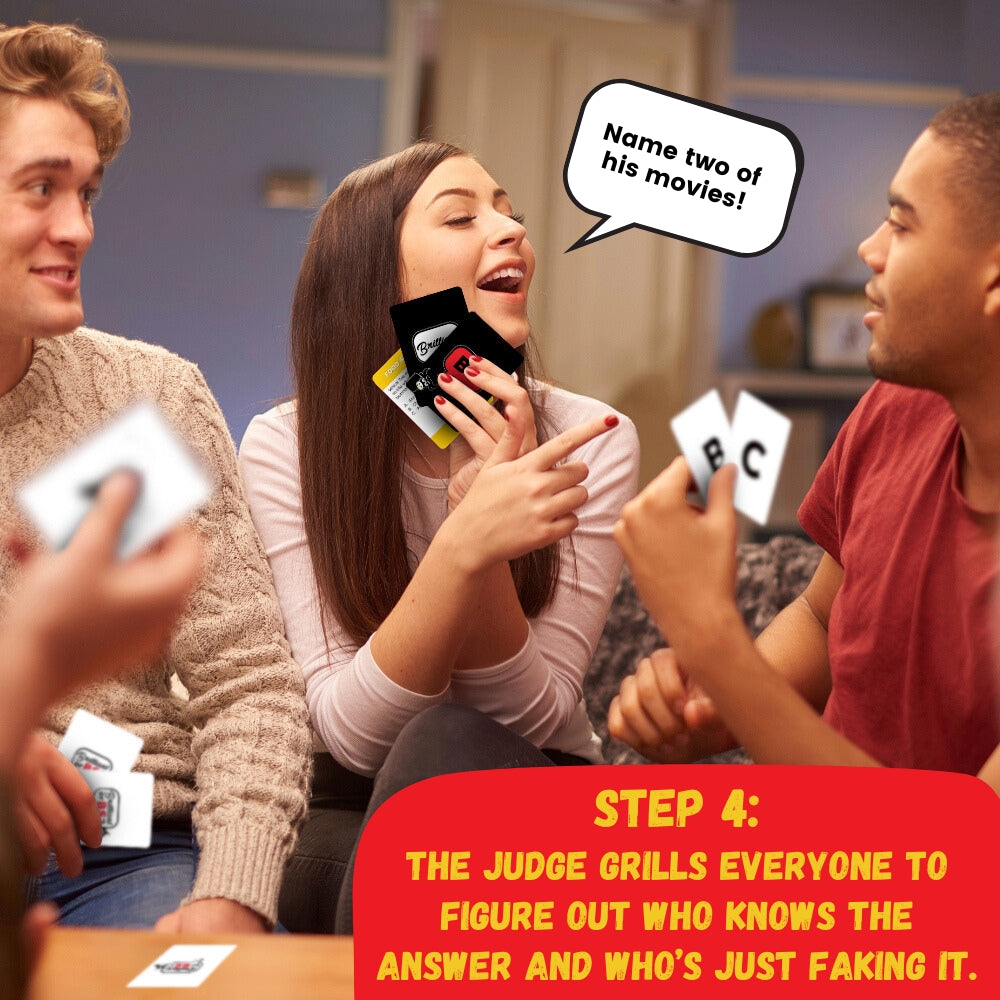 Brilliant or BS? Big Bluff Box Trivia Party Game