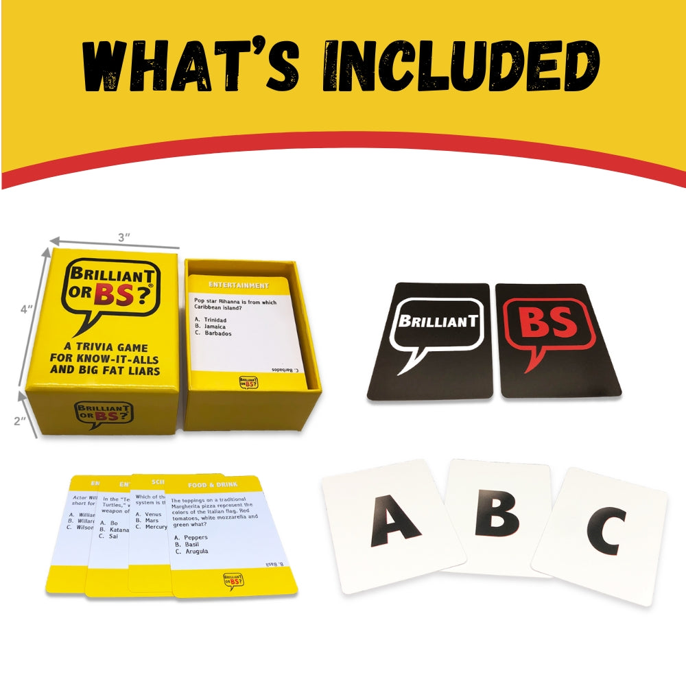 Brilliant or BS? Brilliant and Black Expansion Pack