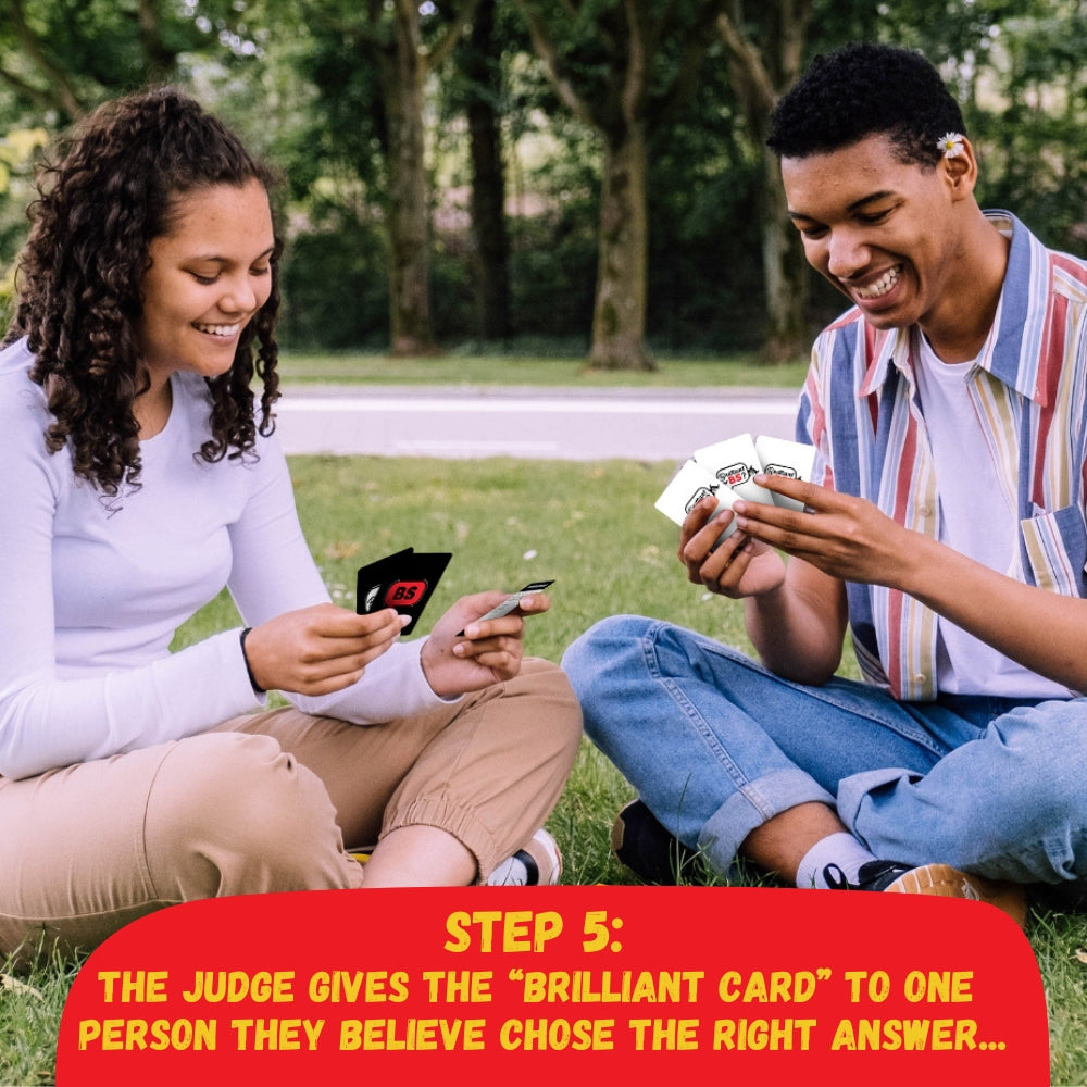 Brilliant or BS? Big Bluff Box Trivia Party Game