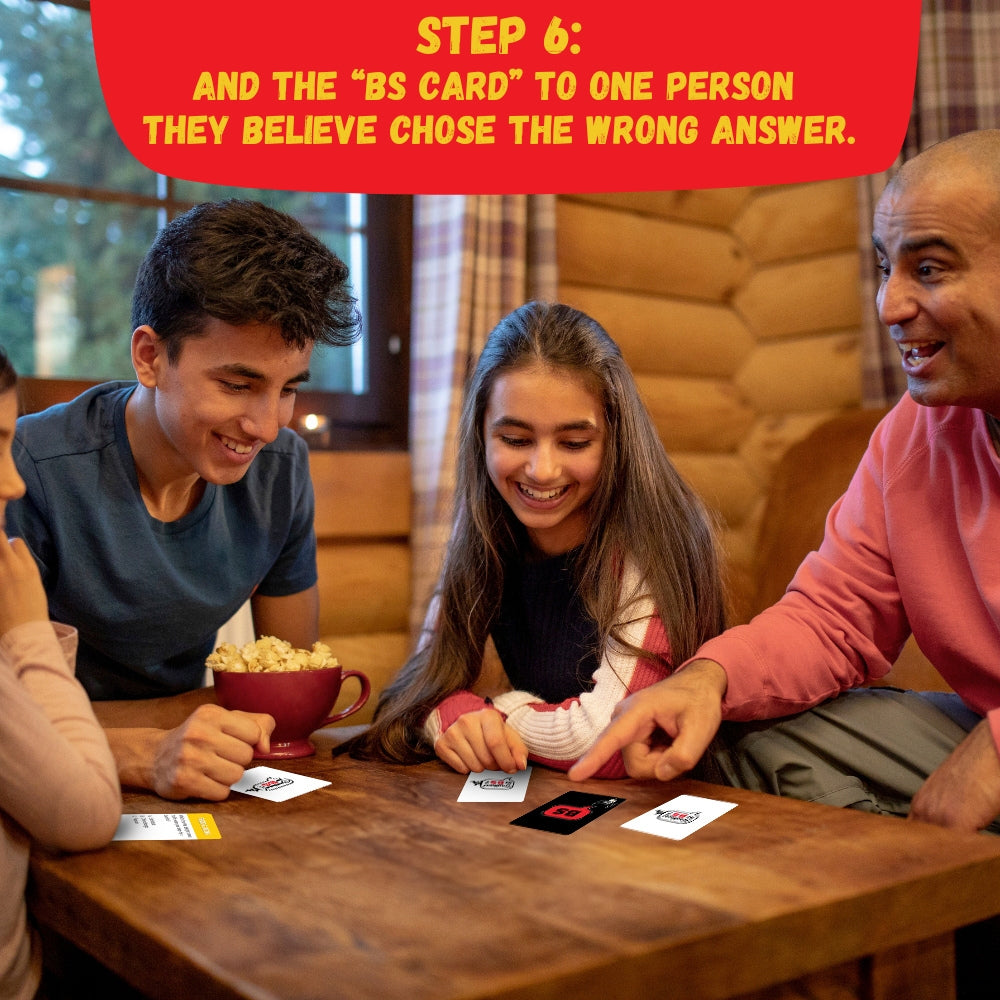 Brilliant or BS? Big Bluff Box Trivia Party Game