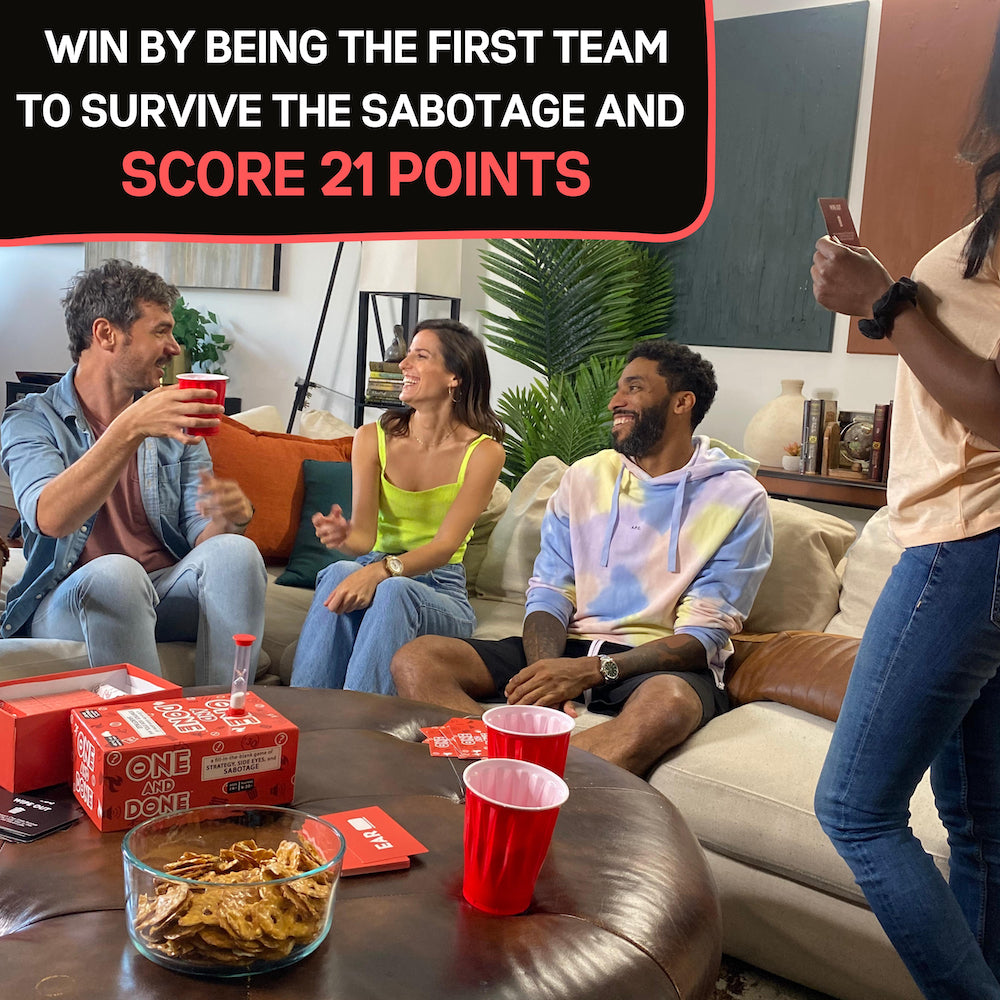 One and Done Word Guessing Party Game