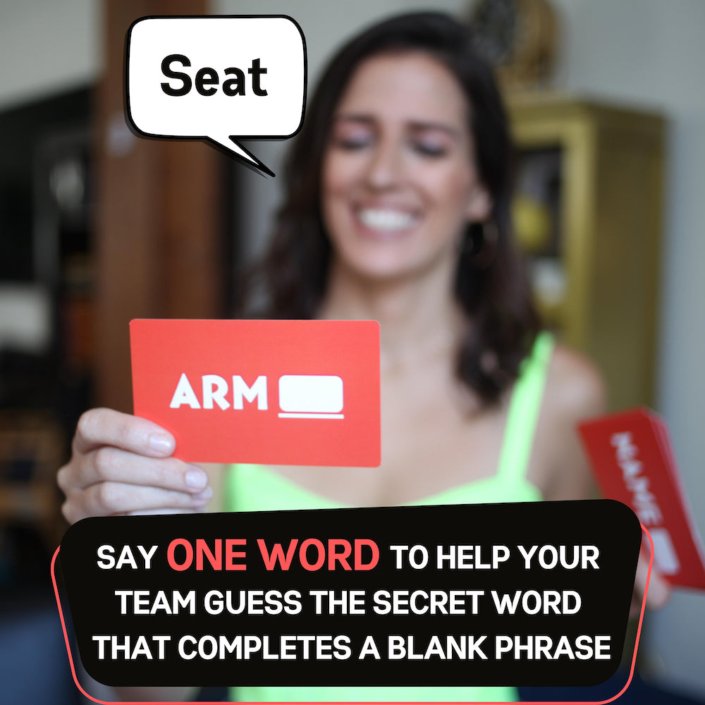 One and Done Word Guessing Party Game