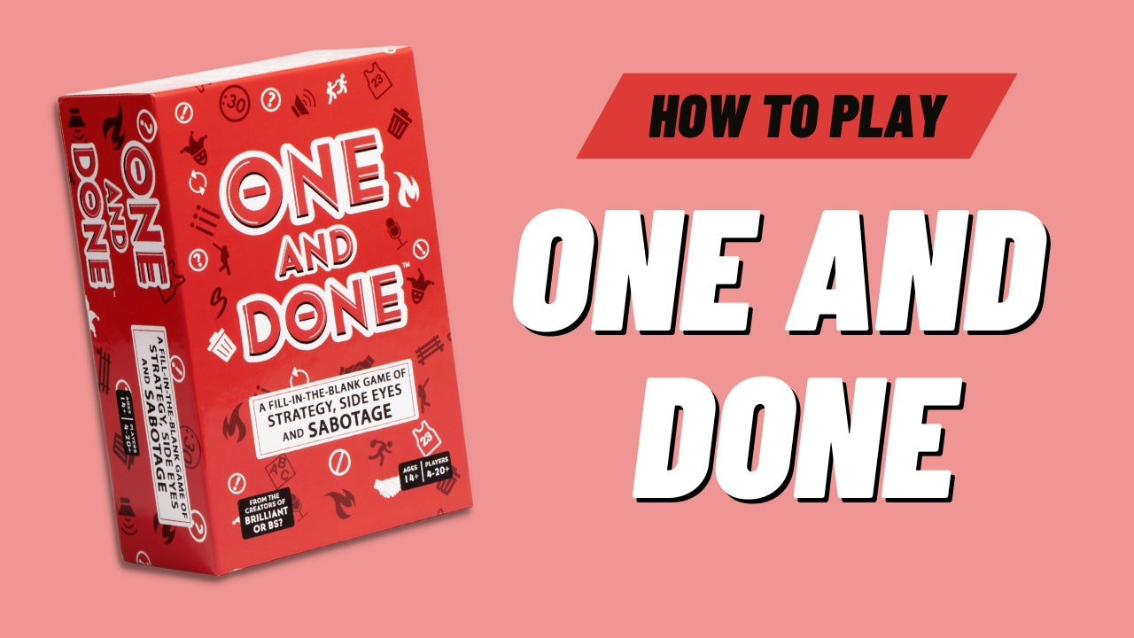 Load video: How to play One and Done