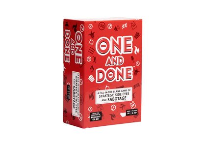 WHOLESALE - One and Done